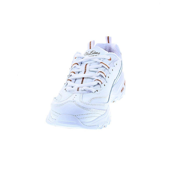 Zapatillas Skechers zapatos Mujer modelo D Lites Fresh Blanco Cordón