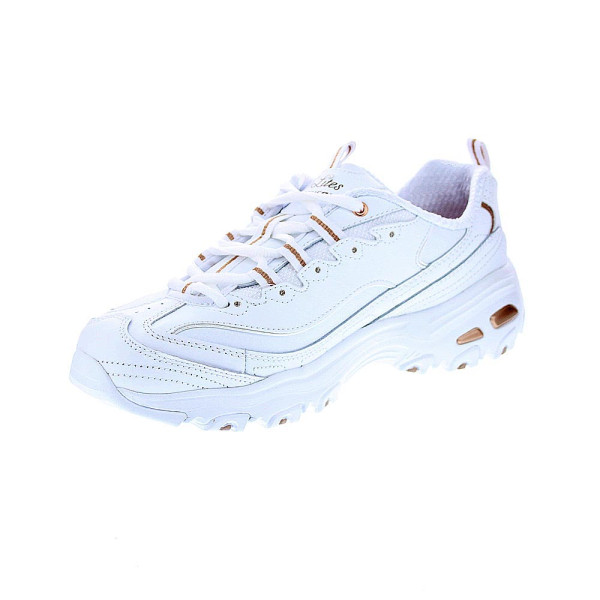 Zapatillas Skechers zapatos Mujer modelo D Lites Fresh Blanco Cordón