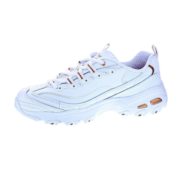 Zapatillas Skechers zapatos Mujer modelo D Lites Fresh Blanco Cordón