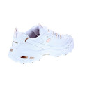Zapatillas Skechers zapatos Mujer modelo D Lites Fresh Blanco Cordón