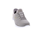 Zapatillas Skechers zapatos Mujer modelo Slipins Summits Beige Elástico