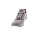 Zapatillas Skechers zapatos Mujer modelo Slipins Summits Beige Elástico