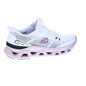 Zapatillas Skechers zapatos Mujer modelo Slipins Glide Step Blanco Elástico
