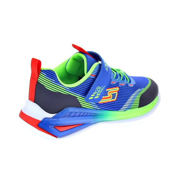 Zapatillas Skechers zapatos Niño modelo Luces Tri Namics 2.0 Azul Velcro
