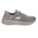 Zapatillas Skechers zapatos Mujer modelo Slipins Go Walk Flex Marrón Elástico