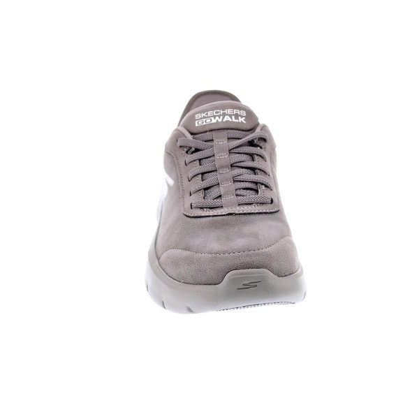 Zapatillas Skechers zapatos Mujer modelo Slipins Go Walk Flex Marrón Elástico