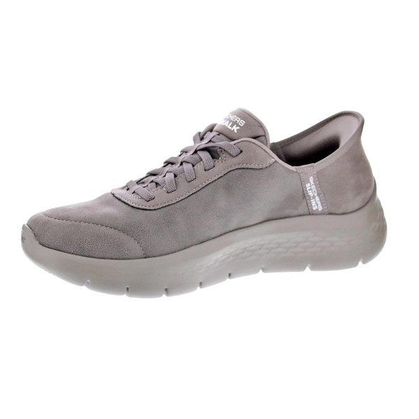 Zapatillas Skechers zapatos Mujer modelo Slipins Go Walk Flex Marrón Elástico