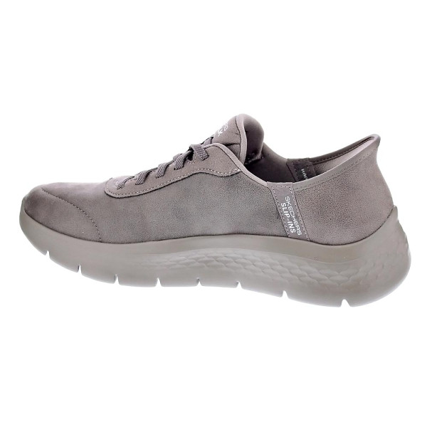 Zapatillas Skechers zapatos Mujer modelo Slipins Go Walk Flex Marrón Elástico