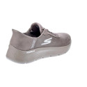 Zapatillas Skechers zapatos Mujer modelo Slipins Go Walk Flex Marrón Elástico