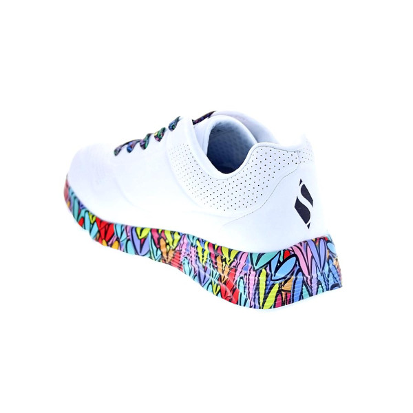 Zapatillas Skechers zapatos Niña modelo Uno Lite Subtle Blanco Cordón