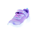 Zapatillas Skechers zapatos Niña modelo Play Scene Violeta Velcro