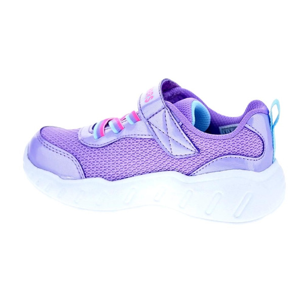 Zapatillas Skechers zapatos Niña modelo Play Scene Violeta Velcro