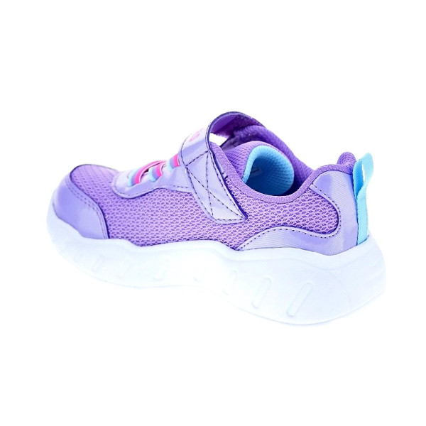 Zapatillas Skechers zapatos Niña modelo Play Scene Violeta Velcro
