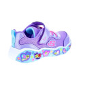 Zapatillas Skechers zapatos Niña modelo Play Scene Violeta Velcro