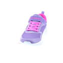 Zapatillas Skechers zapatos Niña modelo Wave 92 Violeta Velcro