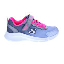 Zapatillas Skechers zapatos Niña modelo Sole Swifters Plata Velcro