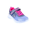 Zapatillas Skechers zapatos Niña modelo Sole Swifters Plata Velcro