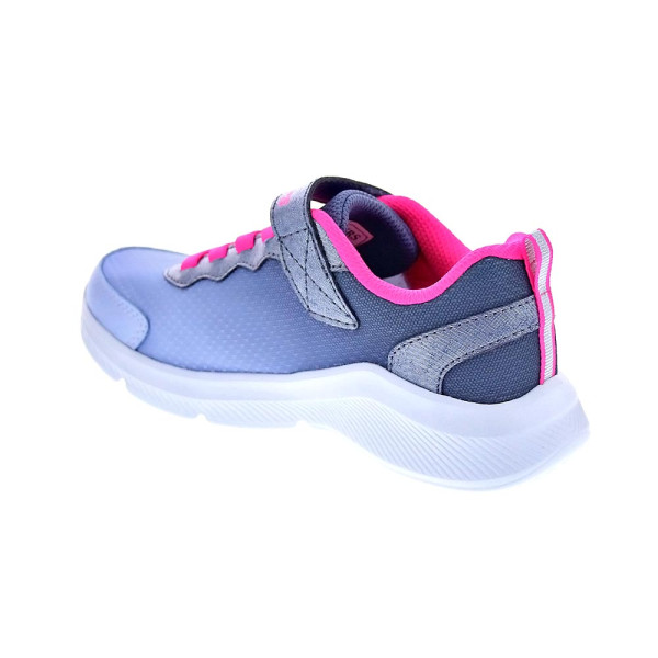 Zapatillas Skechers zapatos Niña modelo Sole Swifters Plata Velcro