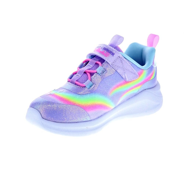 Zapatillas Skechers zapatos Niña modelo Unicorn Violeta Velcro