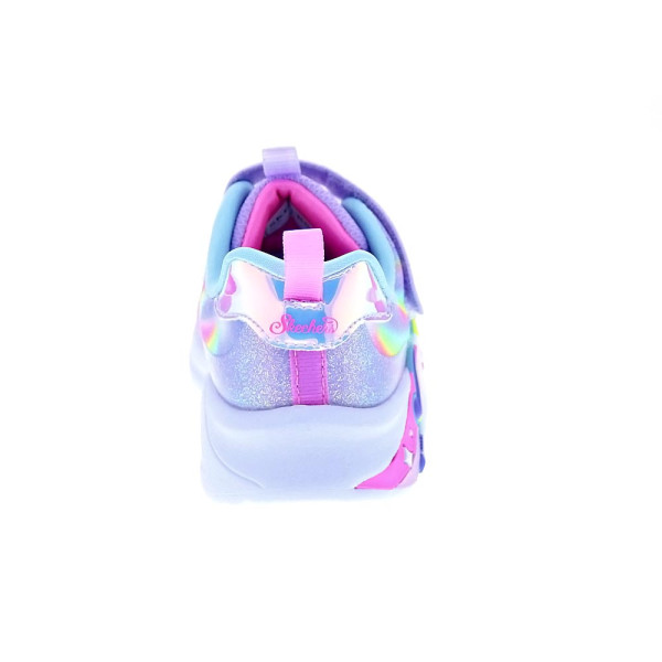 Zapatillas Skechers zapatos Niña modelo Unicorn Violeta Velcro