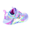 Zapatillas Skechers zapatos Niña modelo Unicorn Violeta Velcro