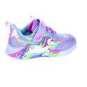 Zapatillas Skechers zapatos Niña modelo Unicorn Violeta Velcro