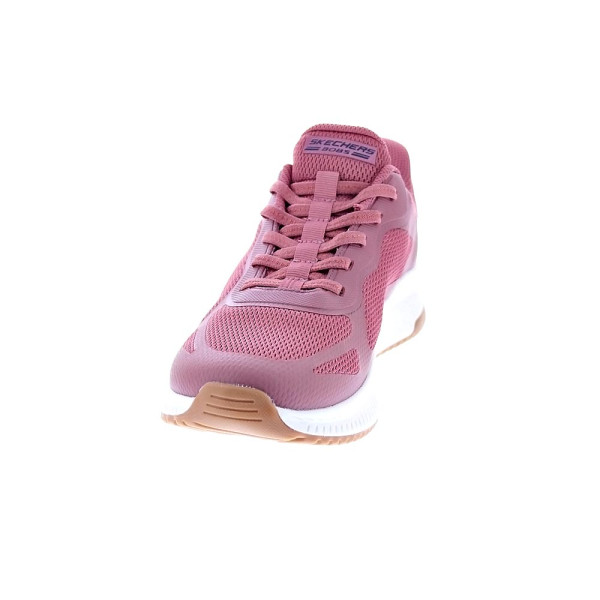 Zapatillas Skechers zapatos Mujer modelo Slipins Bobs Squad Rosa Elástico