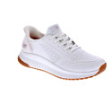 Zapatillas Skechers zapatos Mujer modelo Slipins Bobs Squad Blanco Elástico
