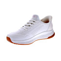 Zapatillas Skechers zapatos Mujer modelo Slipins Bobs Squad Blanco Elástico