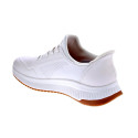 Zapatillas Skechers zapatos Mujer modelo Slipins Bobs Squad Blanco Elástico