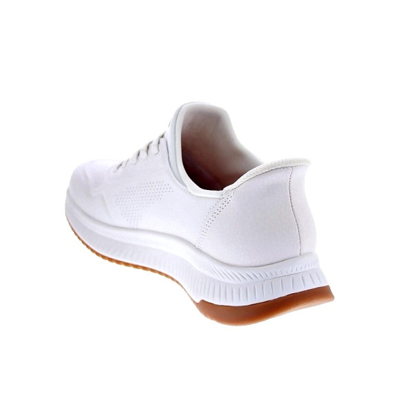 Zapatillas Skechers zapatos Mujer modelo Slipins Bobs Squad Blanco Elástico