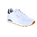 Zapatillas Skechers zapatos Mujer modelo Uno Jungle Blanco Cordón