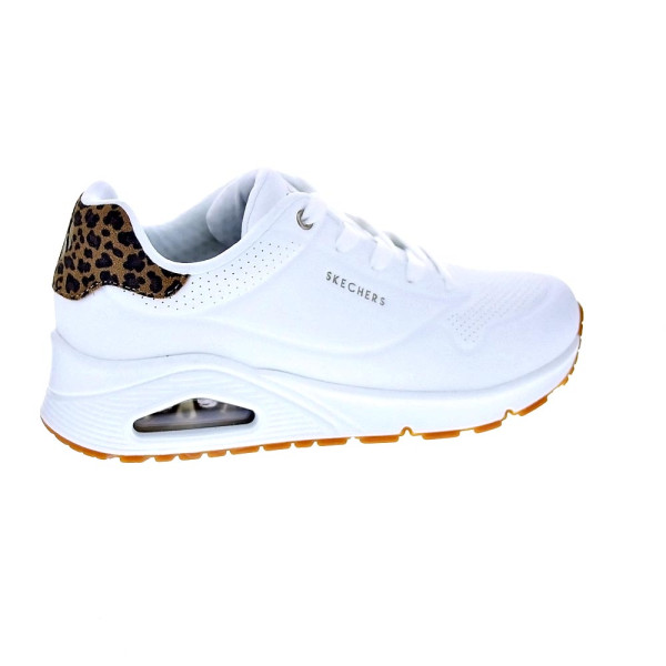 Zapatillas Skechers zapatos Mujer modelo Uno Jungle Blanco Cordón