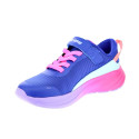 Zapatillas Skechers zapatos Niña modelo Wave 92 Azul Velcro