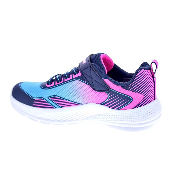 Zapatillas Skechers zapatos Niña modelo Micorspec Advance Azul Velcro