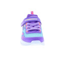 Zapatillas Skechers zapatos Niña modelo Microspec Advance Violeta Velcro