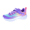 Zapatillas Skechers zapatos Niña modelo Microspec Advance Violeta Velcro