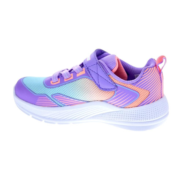 Zapatillas Skechers zapatos Niña modelo Microspec Advance Violeta Velcro