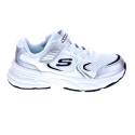 Zapatillas Skechers zapatos Niña modelo Retro Graph Plata Velcro