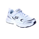 Zapatillas Skechers zapatos Niña modelo Retro Graph Plata Velcro