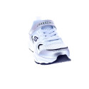 Zapatillas Skechers zapatos Niña modelo Retro Graph Plata Velcro