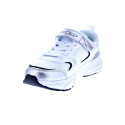 Zapatillas Skechers zapatos Niña modelo Retro Graph Plata Velcro