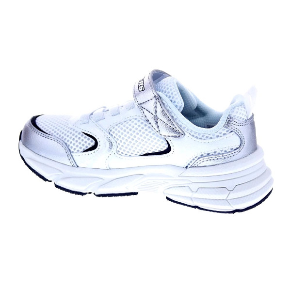 Zapatillas Skechers zapatos Niña modelo Retro Graph Plata Velcro