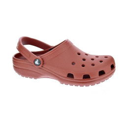 Zuecos Crocs zapatos Mujer modelo Classic Clog Rojo  2
