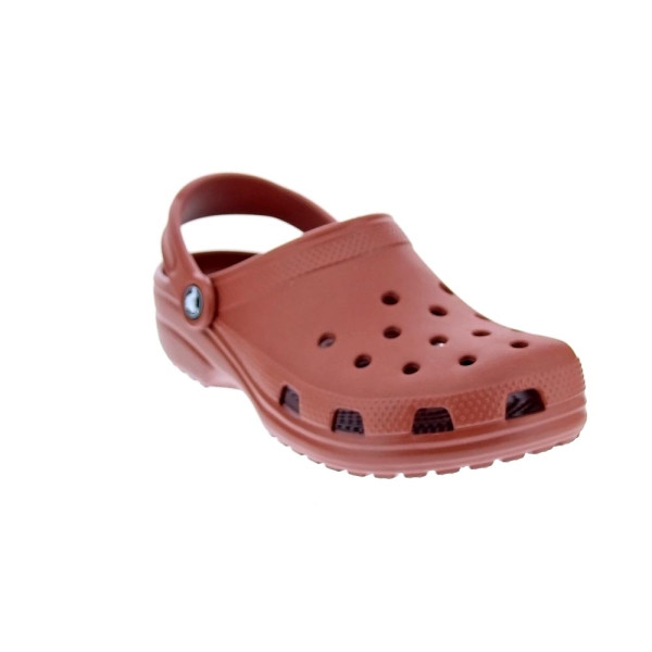 Zuecos Crocs zapatos Mujer modelo Classic Clog Rojo 