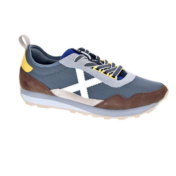 Zapatillas Munich zapatos Hombre modelo Um 87 Gris Cordón