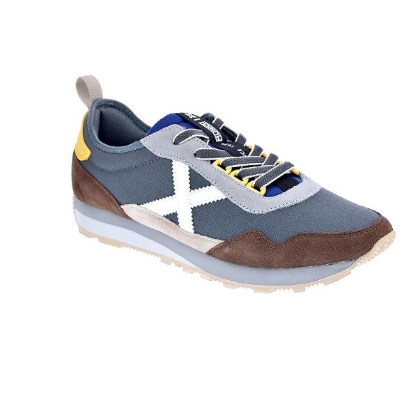 Zapatillas Munich zapatos Hombre modelo Um 87 Gris Cordón
