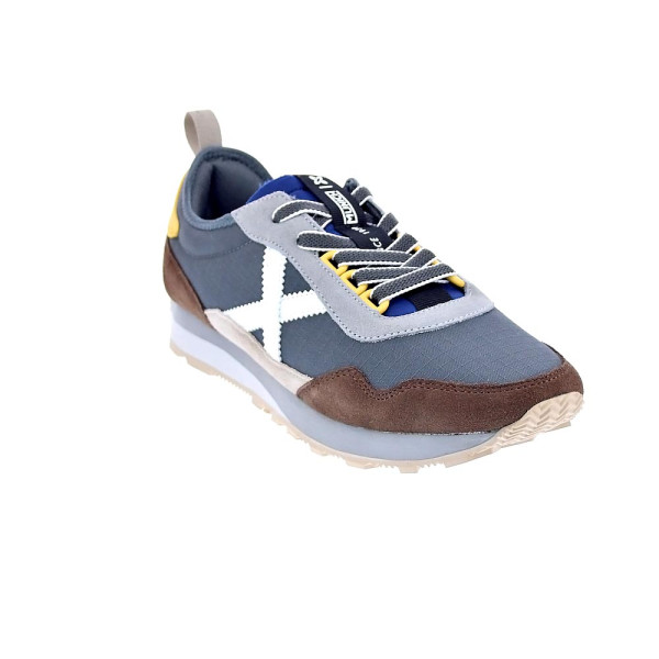 Zapatillas Munich zapatos Hombre modelo Um 87 Gris Cordón