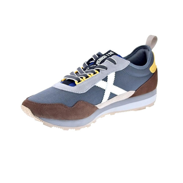 Zapatillas Munich zapatos Hombre modelo Um 87 Gris Cordón