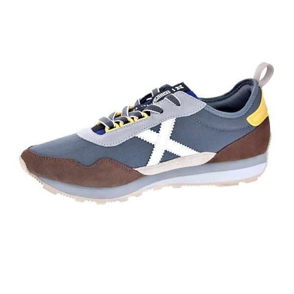 Zapatillas Munich zapatos Hombre modelo Um 87 Gris Cordón